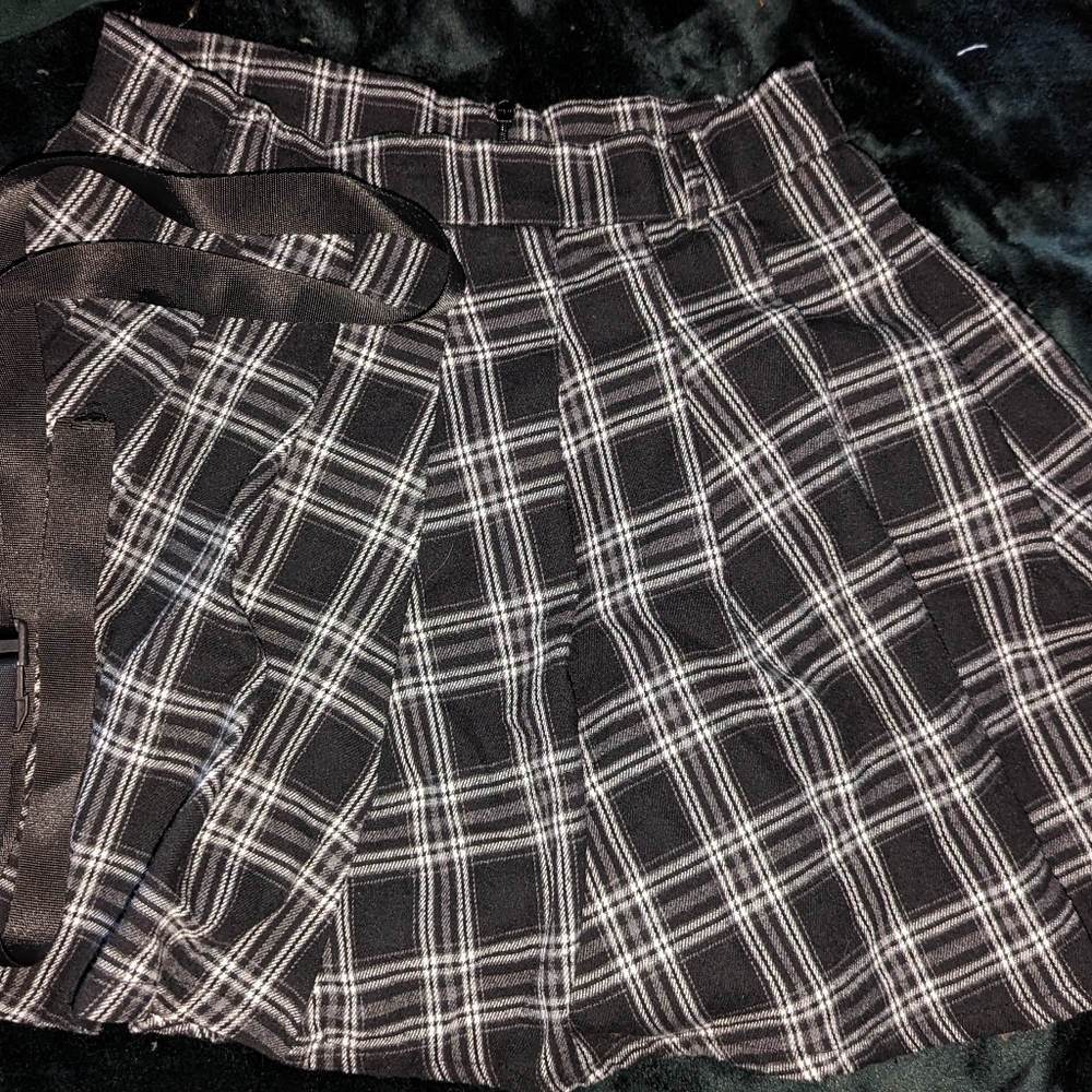 Plaid Skirt